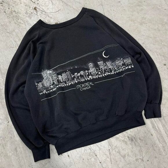 Vintage Montreal canada Crewneck sweatshirt size medium - Picture 2 of 5